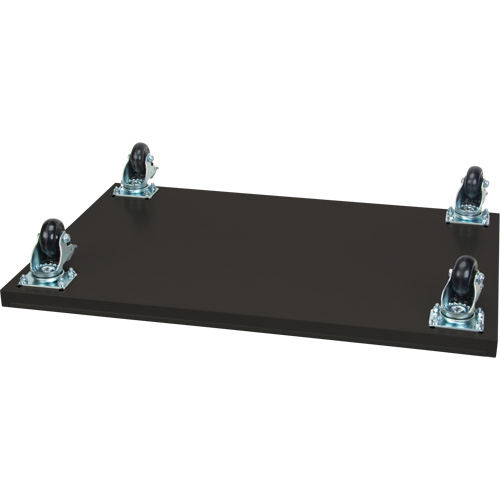 Socle roulant pour armoire, 24" la x 36" p x 1,375" h, Capacit&eacute; de 1000 lb Les Fournitures Industrielles Méga