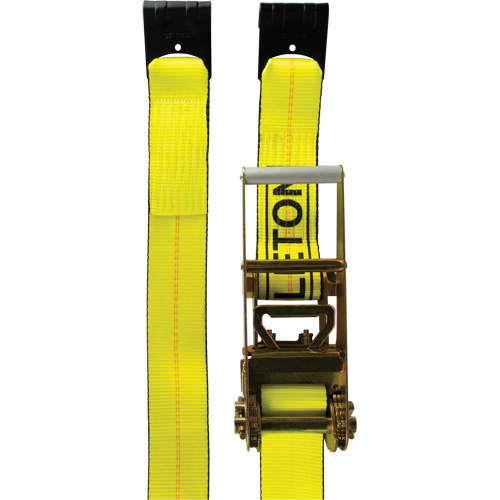Tendeur d'arrimage pour treuil, Crochet plat, 3" , 30' , Charge d'utilisation max. 5400 lb (2449 kg) Les Fournitures Industrielles Méga