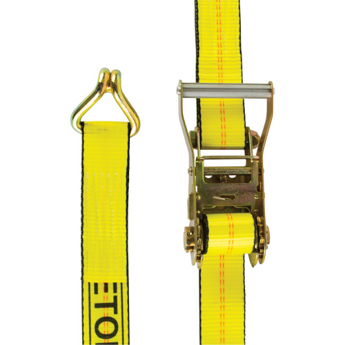 Tendeur d'arrimage pour treuil, Crochet en J, 2" , 30' , Charge d'utilisation max. 3335 lb (1512 kg) Les Fournitures Industrielles Méga
