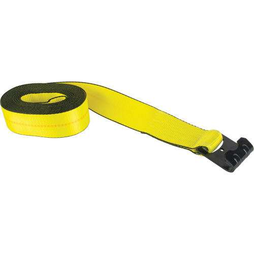 Tendeur d'arrimage logistique, Crochet plat, 30' , 3" , Charge d'utilisation max. 5400 lb (2449 kg) Les Fournitures Industrielles Méga