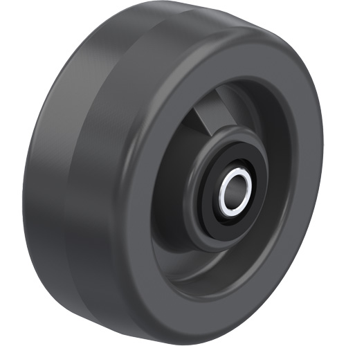 Roues ph&eacute;noliques pleines noires Les Fournitures Industrielles Méga