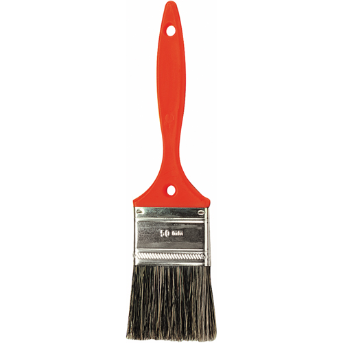Go Paint Brush, Natural Bristles, Plastic Handle, 1" Width Les Fournitures Industrielles Méga