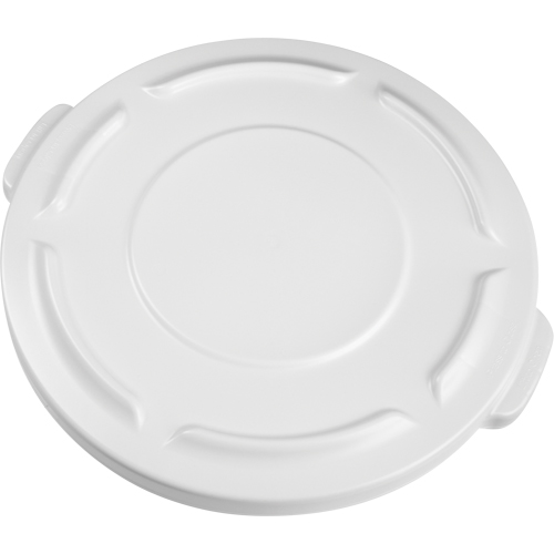 Couvercles ronds Brute, Couvercle plat, Plastique/Poly&eacute;thyl&egrave;ne, Convient aux contenants 19-7/8" dia. Les Fournitures Industrielles Méga