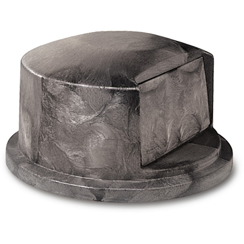 Round Brute&reg; Tops, Dome Lid, Plastic/Polyethylene, Fits Container Size: 22" Dia. Les Fournitures Industrielles Méga