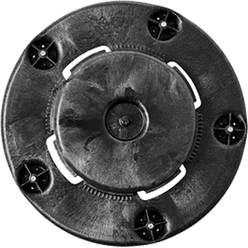 Chariot &agrave; visser Brute, Poly&eacute;thyl&egrave;ne, Noir, Convient aux contenants 20 - 55 US gal. Les Fournitures Industrielles Méga