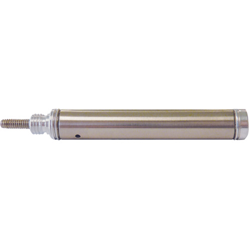 Single Action Nose Mount Pneumatic Cylinder with Bumpers Les Fournitures Industrielles Méga