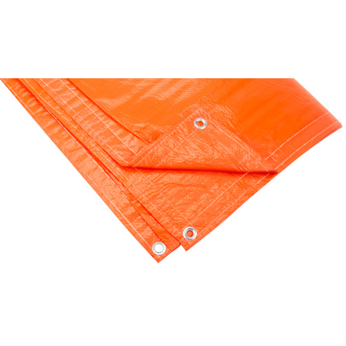 B&acirc;ches isol&eacute;es, Poly&eacute;thyl&egrave;ne, Orange, 20' x 12' x 8 mils Les Fournitures Industrielles Méga