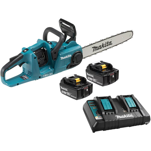 LXT 5.0Ah Brushless Rear Handle Chainsaw Kit, 16", Battery Powered, 36 V Les Fournitures Industrielles Méga