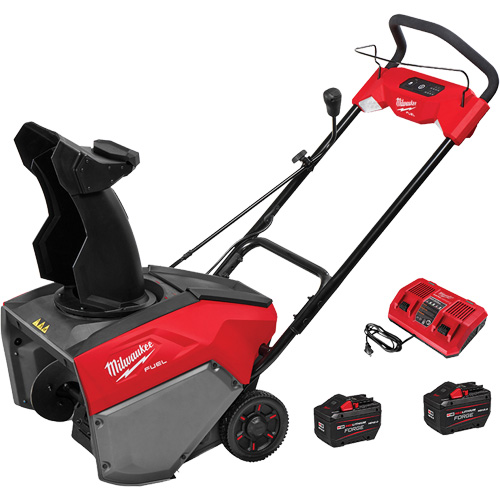 Souffleuse &agrave; neige M18 Fuel, Une phase, Largeur de 21" (53,3 cm) Les Fournitures Industrielles Méga