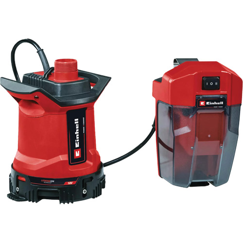 Cordless Clean & Dirty Water Submersible Pump (Tool Only), 18 V, 1849 GPH Les Fournitures Industrielles Méga