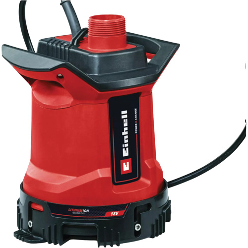 Cordless Clean & Dirty Water Submersible Pump (Tool Only), 18 V, 1849 GPH Les Fournitures Industrielles Méga