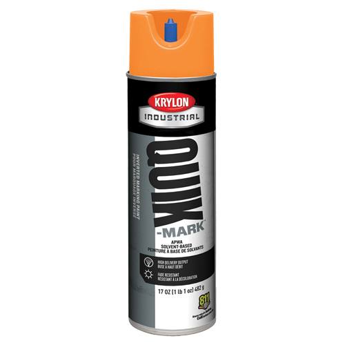 Industrial Quik-Mark Solvent-Based Inverted Marking Paint, 17 oz., Aerosol Can Les Fournitures Industrielles Méga