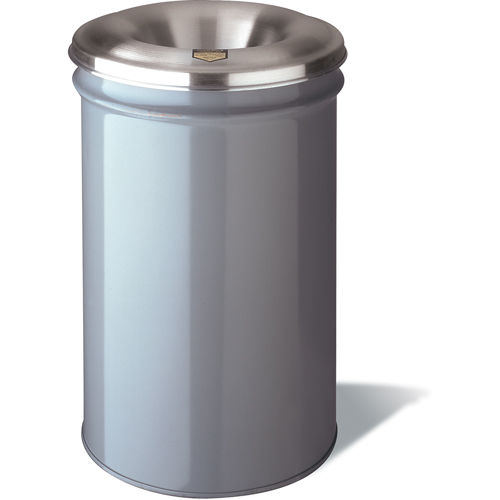Poubelles Cease-Fire, M&eacute;tal, 4,5 gal. US Les Fournitures Industrielles Méga