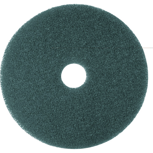 5300 Floor Pad, 20", Scrubbing, Blue Les Fournitures Industrielles Méga