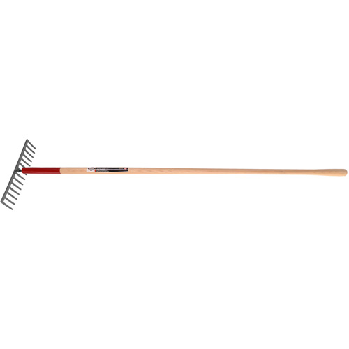 R&acirc;teau &agrave; niveler, Manche Bois, 14-3/4" la, Lame Acier durci, 16 dents Les Fournitures Industrielles Méga