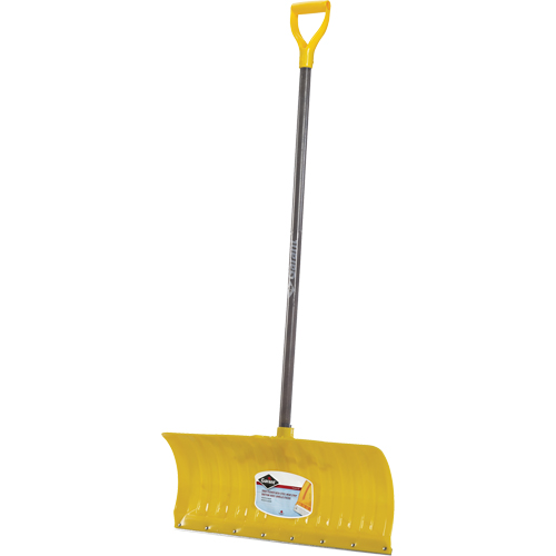 Alpine Snow Pusher, Polypropylene Blade, D-Grip Handle, 26" W Les Fournitures Industrielles Méga