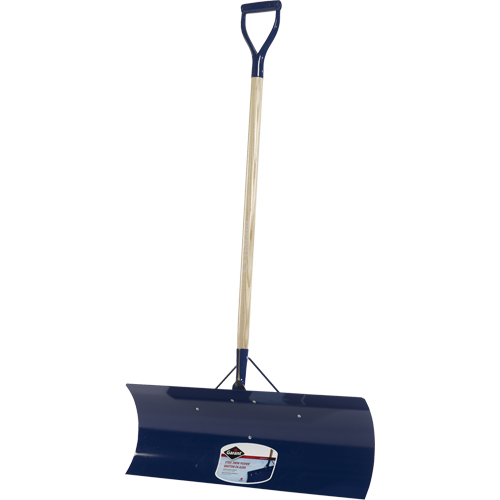 Yukon Snow Pusher, Steel Blade, D-Grip Handle, 30" W Les Fournitures Industrielles Méga