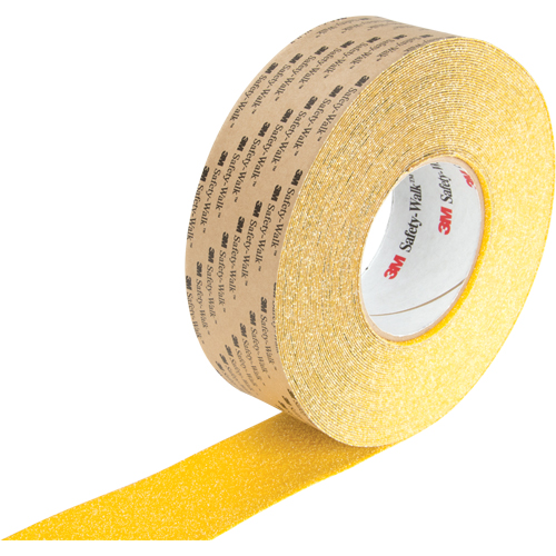 Rubans antid&eacute;rapants Safety-Walk, 2" x 60', Jaune Les Fournitures Industrielles Méga
