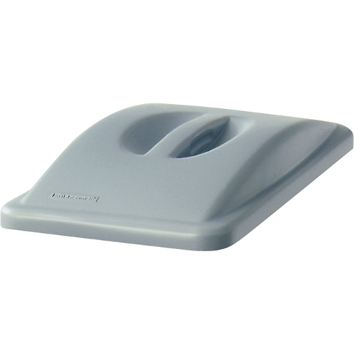 Slim Jim&reg; Handle Top, Flat Lid, Plastic, Fits Container Size: 20-3/8" x 11-5/16" Les Fournitures Industrielles Méga