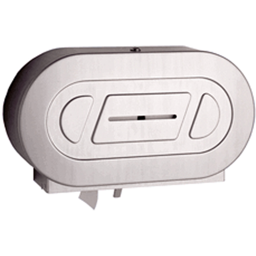 Twin Jumbo Toilet Paper Dispenser, Multiple Roll Capacity Les Fournitures Industrielles Méga