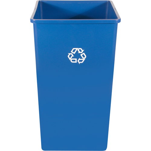 Recycling Station Container , Bulk, Plastic, 35 US gal. Les Fournitures Industrielles Méga