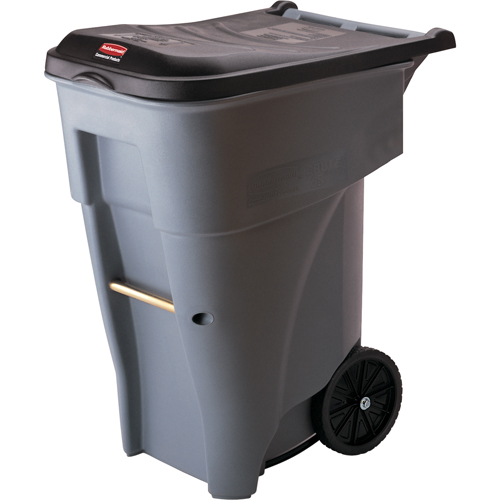 Brute&reg; Roll Out Containers, Polyethylene, 65 US gal. Les Fournitures Industrielles Méga