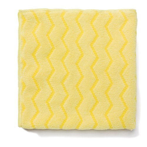 Microfibre Hygen Cloths, Microfibre, Yellow Les Fournitures Industrielles Méga