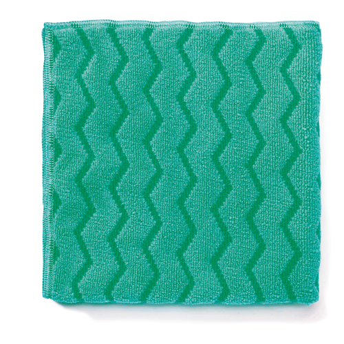 Hygen Cleaning Cloth, Microfibre, Green Les Fournitures Industrielles Méga