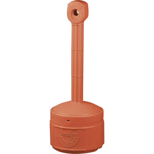 Cendriers Smoker's Cease-Fire, Sur pied, Plastique, Capacit&eacute; 1 gal. US, Hauteur 30" Les Fournitures Industrielles Méga