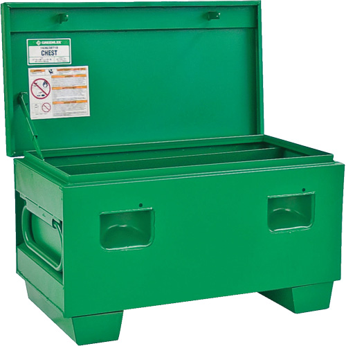 Chest Box, 36" W x 19" D x 17" H, Green Les Fournitures Industrielles Méga