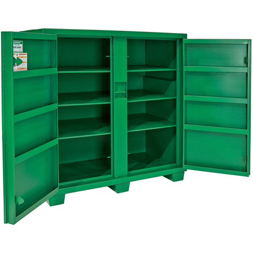 Cabinet Box, Steel, Green Les Fournitures Industrielles Méga