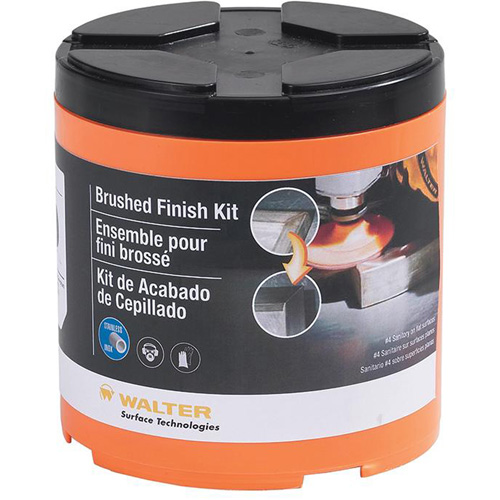 Trousse de finition bross&eacute;e pour surfaces planes Les Fournitures Industrielles Méga