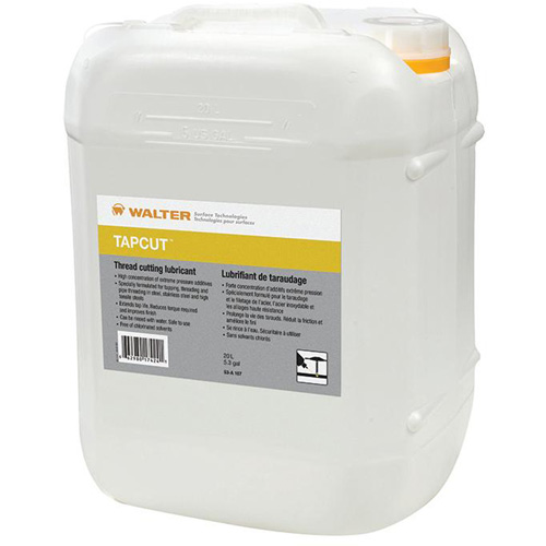 Lubrifiant de filetage TAPCUT, 20 L Les Fournitures Industrielles Méga