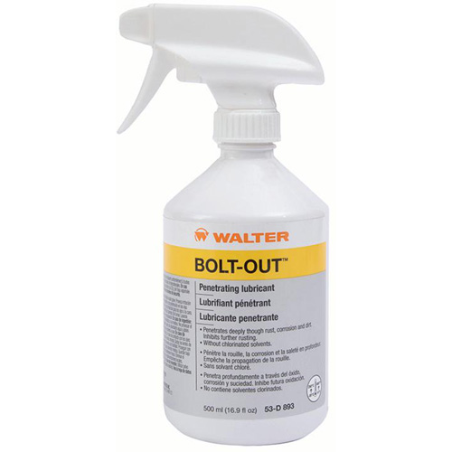 Pulv&eacute;risateur &agrave; main reremplissable vide pour BOLT-OUT, Ronde, 500 ml, Plastique Les Fournitures Industrielles Méga