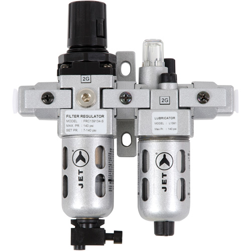 AFRLCM14 2-Piece Miniature Air Filter, Regulator & Lubricator, 1/4" NPT Les Fournitures Industrielles Méga