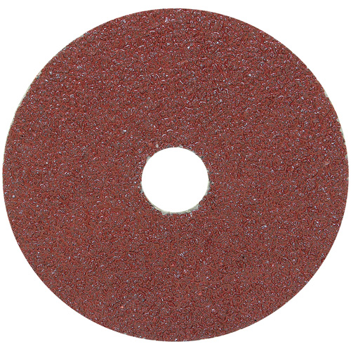 Disque de ponçage en fibre de r&eacute;sine, Oxyde d'aluminium, 24, 4-1/2" Dia x 7/8" Arbre Les Fournitures Industrielles Méga