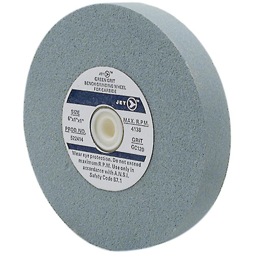 Bench Grinding Wheel, 8" x 1", 1" Arbor, Silicon Carbide Les Fournitures Industrielles Méga