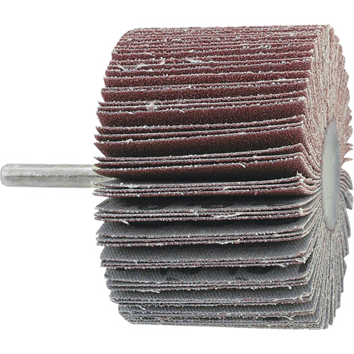 Shaft Mounted Flapwheel, A180 Grit, 1" x 1" x 1/4" Les Fournitures Industrielles Méga