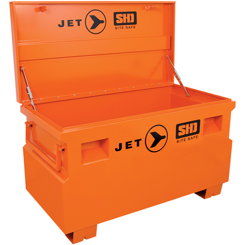 JSB-4824 Coffre &agrave; outils robuste pour le chantier, 48-1/8" x 24-1/8" x 28-3/8", Acier, Orange Les Fournitures Industrielles Méga