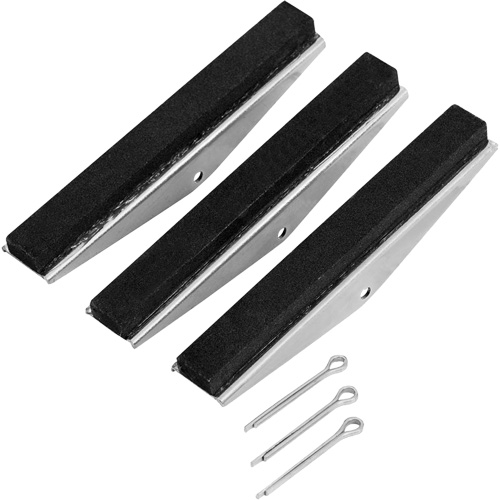 Jeu de pierres de rechange pour polissage grossier 3 mcx Les Fournitures Industrielles Méga
