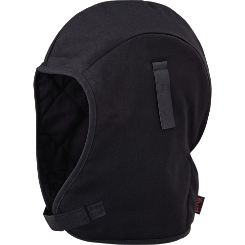 564A Flame Resistant Quilted Hardhat Liner, Black, Cotton Les Fournitures Industrielles Méga