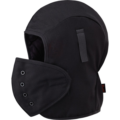 566A Doublure matelass&eacute;e FR pour casque, Noir, Coton Les Fournitures Industrielles Méga