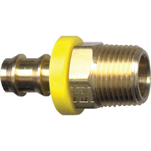 Raccord cannel&eacute; de boyau Grip-Tite, Laiton, 3/8" x 1/4" Les Fournitures Industrielles Méga