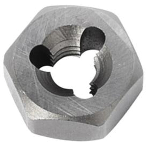 Fili&egrave;re de refiletage hexagonale pour boulon, dia. 19/32", Filet de 1/4"-28, Acier au chrome Les Fournitures Industrielles Méga