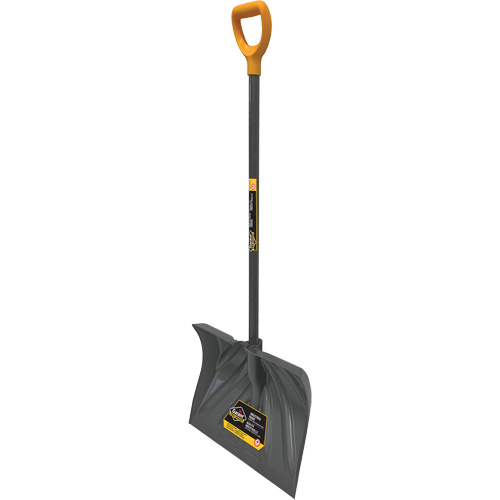 Pro Snow Shovel, Polypropylene Blade, 13-1/2" Wide, D-Grip Handle Les Fournitures Industrielles Méga