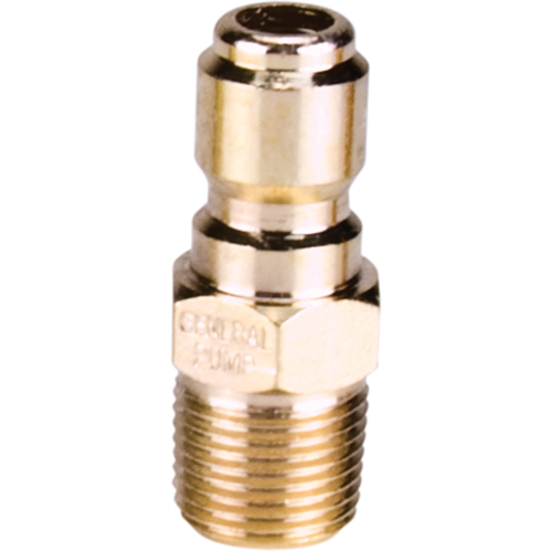 Connecteur m&acirc;le 3/8" &agrave; d&eacute;saccouplement rapide en acier plaqu&eacute; Les Fournitures Industrielles Méga