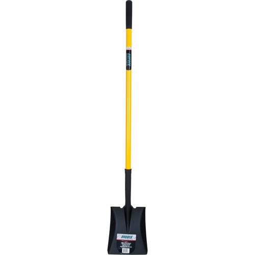 Pelles carr&eacute;es, Fibre de verre, Lame Acier durci, Manche en Droit, Longueur 48" Les Fournitures Industrielles Méga