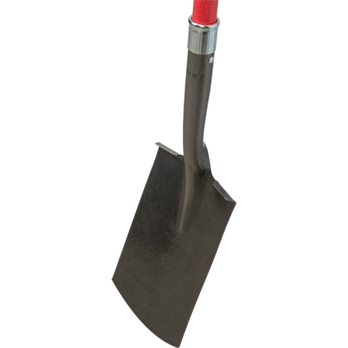 Pelles robustes, Fibre de verre, Lame Acier au carbone, Manche en Prise en D, Longueur 30-1/2" Les Fournitures Industrielles Méga