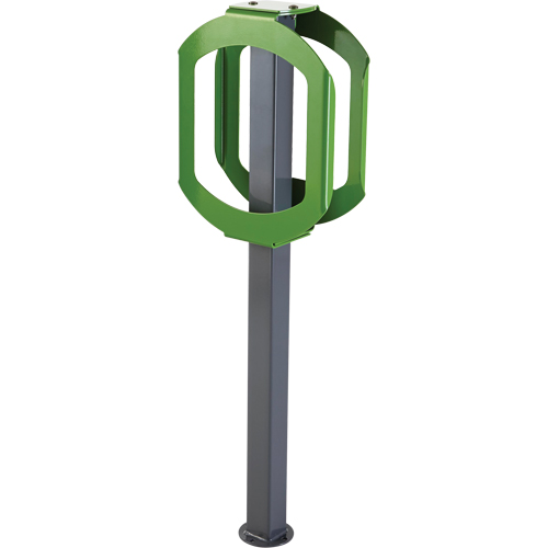 Supports pour bicyclettes Bike Stop, Acier, 2 bicyclettes Les Fournitures Industrielles Méga