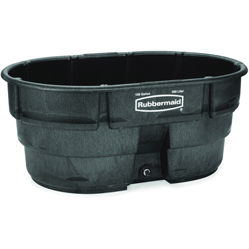 R&eacute;servoir de stockage, 39" p x 58" la x 25" h, Capacit&eacute; 1200 lb, Noir Les Fournitures Industrielles Méga